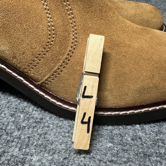 Radley London Ankle Boots Womens Size 8 Camel Brown Leather Side Zip Booties - Picture 10 of 10